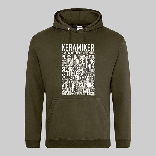 Keramiker Text Hoodie