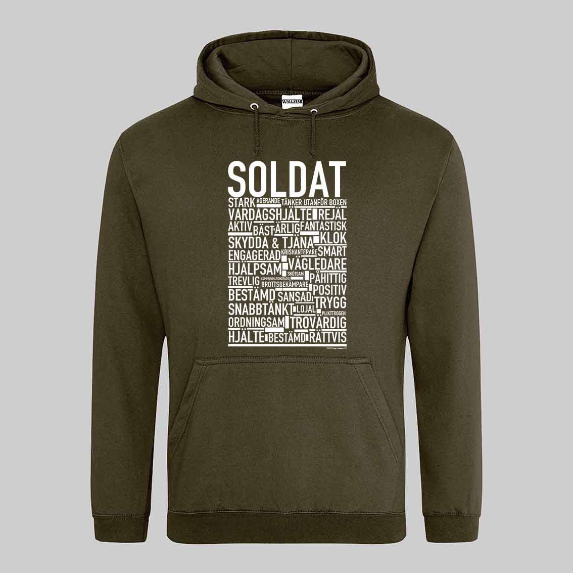 Soldat Text Hoodie