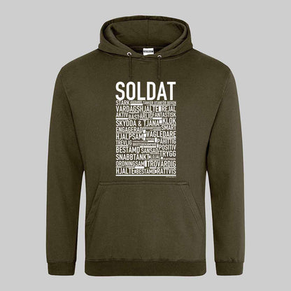 Soldat Text Hoodie