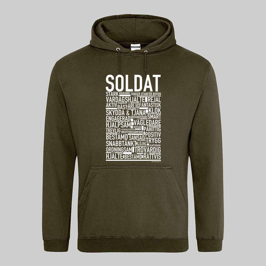 Soldat Text Hoodie