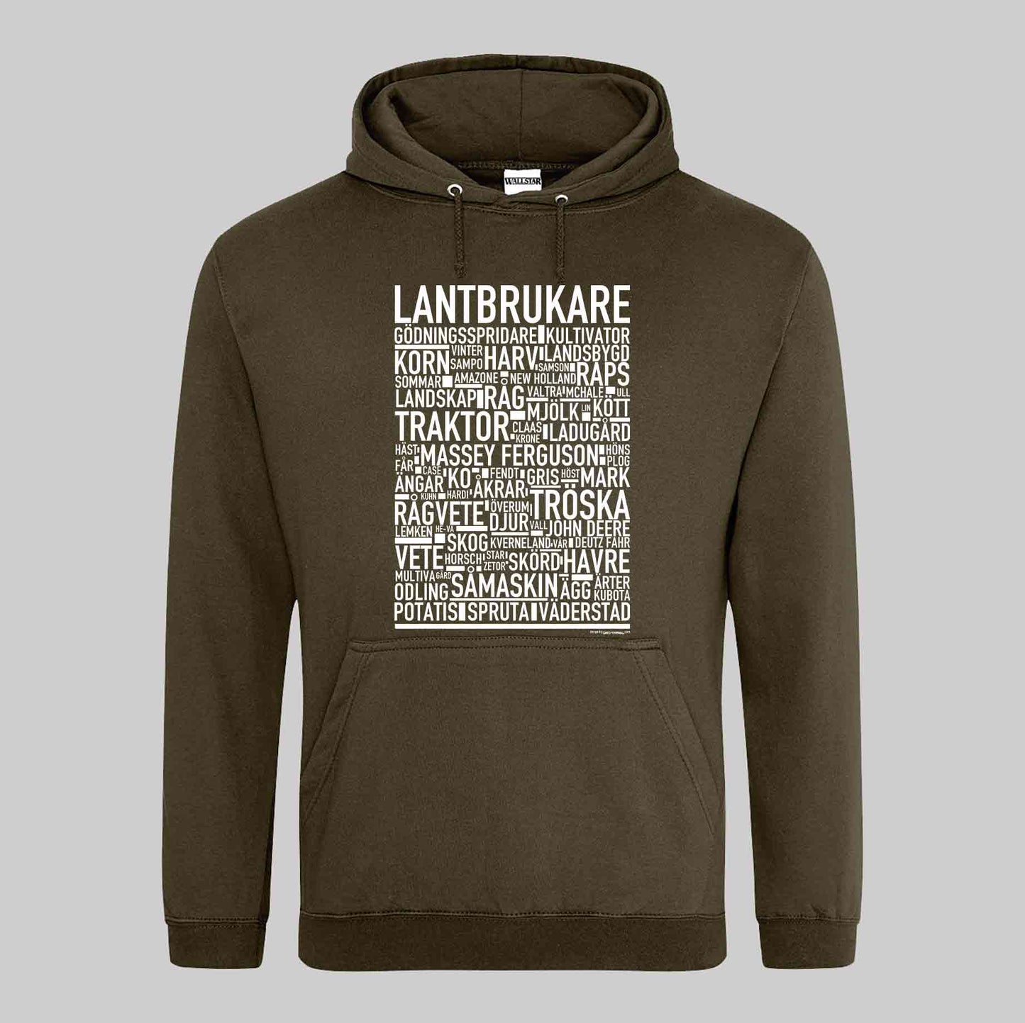 Lantbrukare Text Hoodie