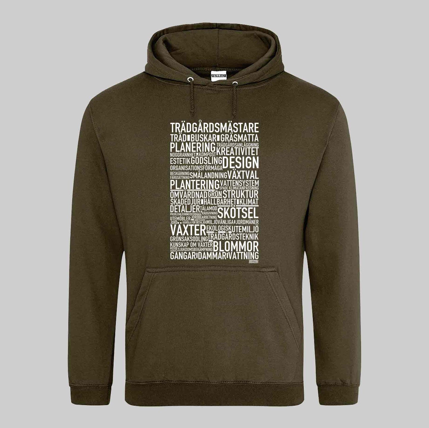 Trädgårdsmästare Text Hoodie
