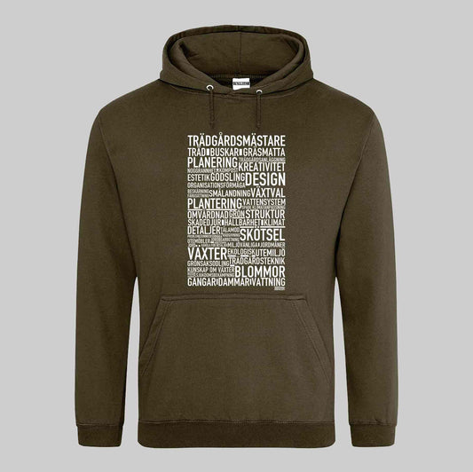 Trädgårdsmästare Text Hoodie