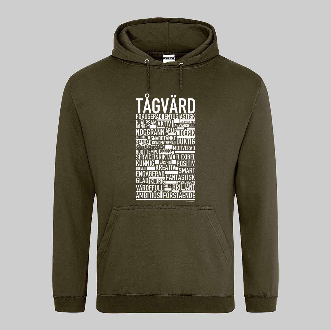 Tågvärd Text Hoodie