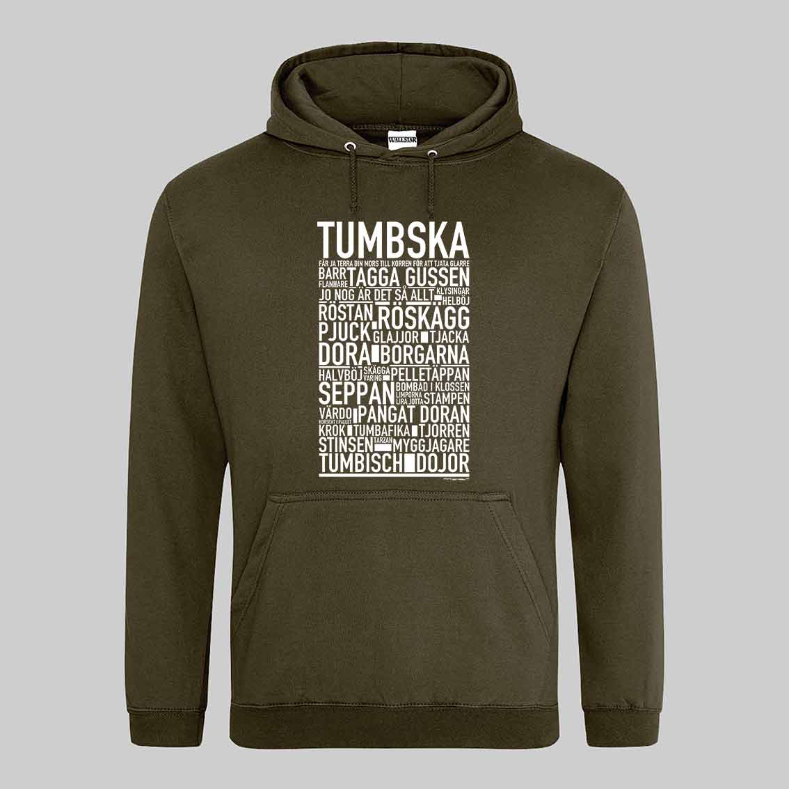 Tumbska Dialekt Text Hoodie