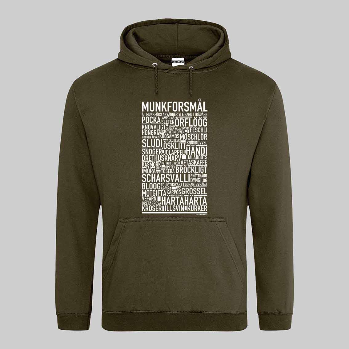 Munkforsmål Dialekt Text Hoodie