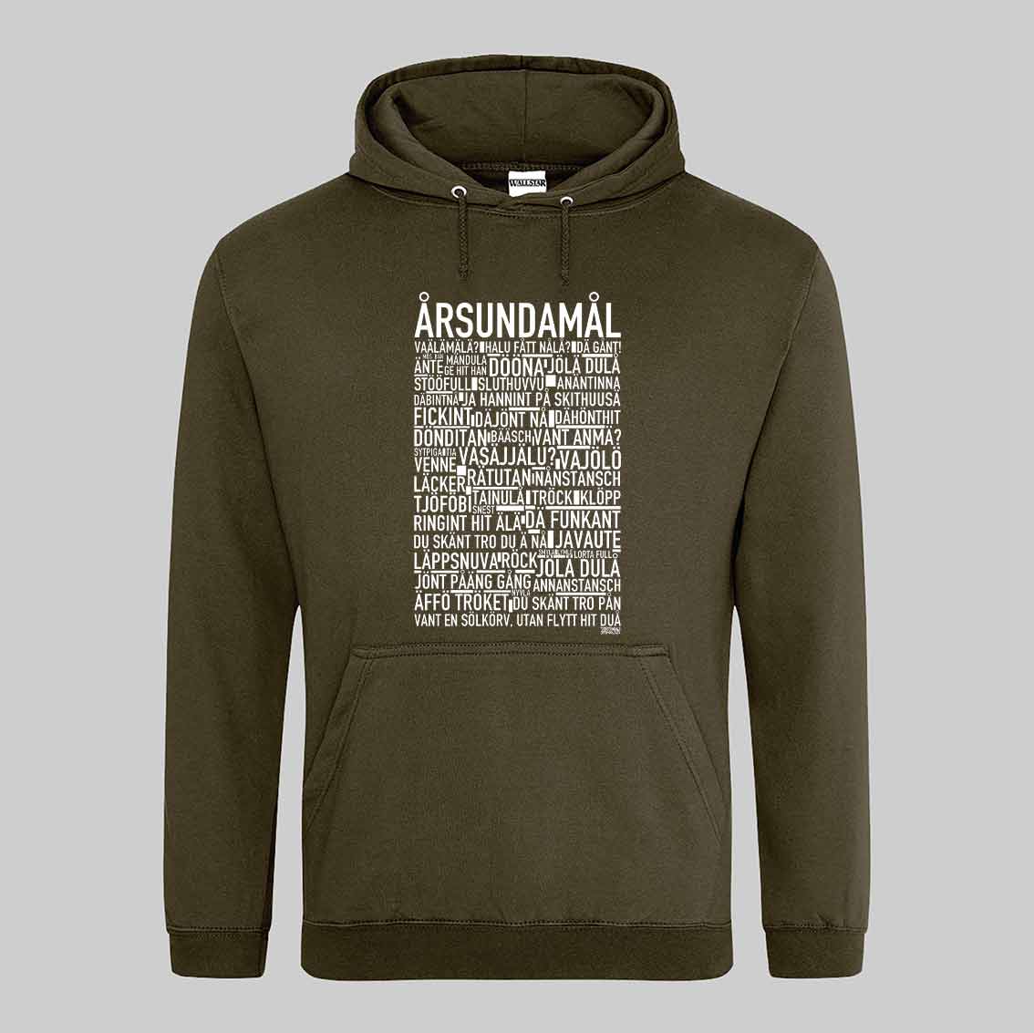 Årsundamål Dialekt Text Hoodie