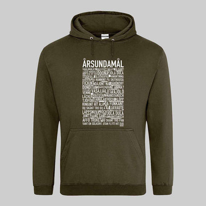 Årsundamål Dialekt Text Hoodie