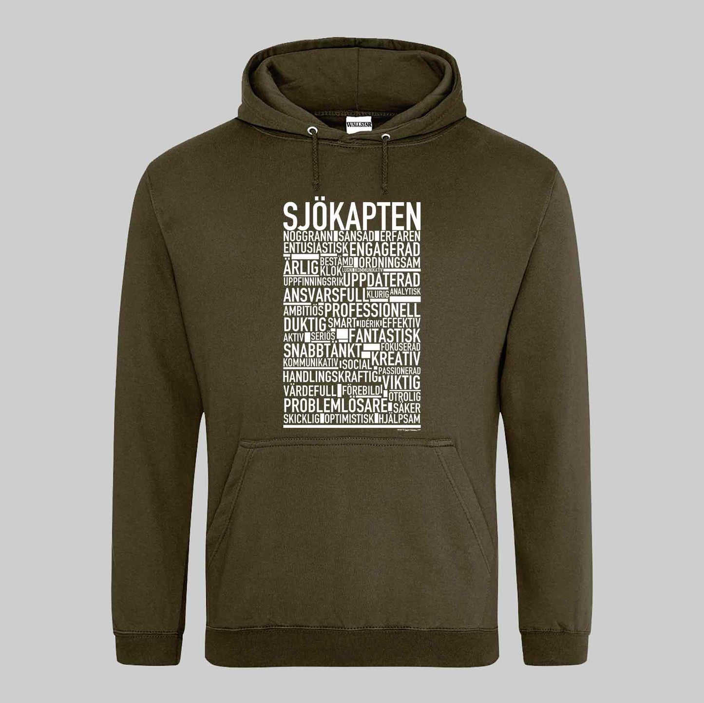 Sjökapten Text Hoodie