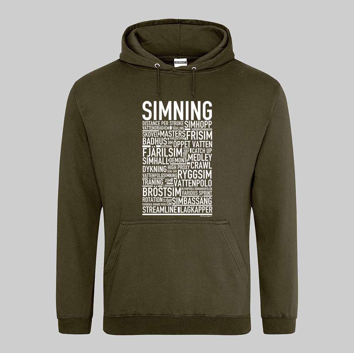 Simning Text Hoodie