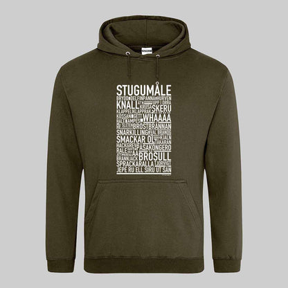 Stugumåle Dialekt Text Hoodie