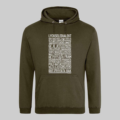 Lycksele Dialekt Text Hoodie