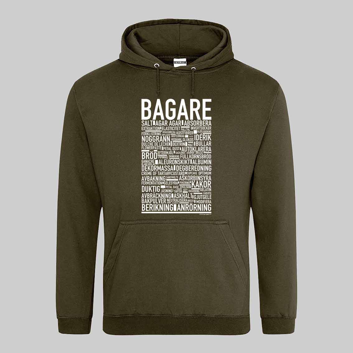 Bagare Text Hoodie