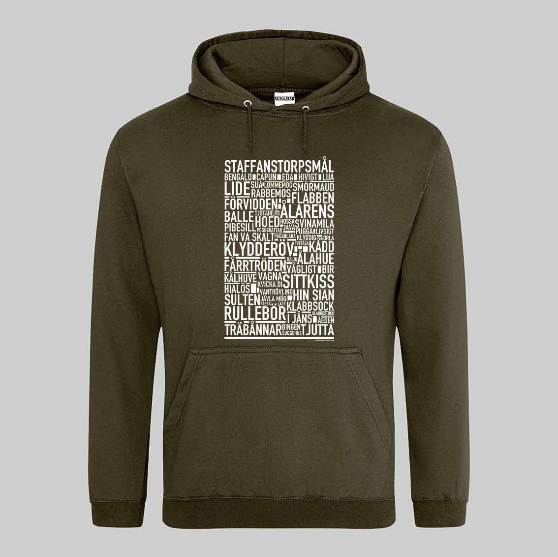 Staffanstorpsmål Dialekt Text Hoodie