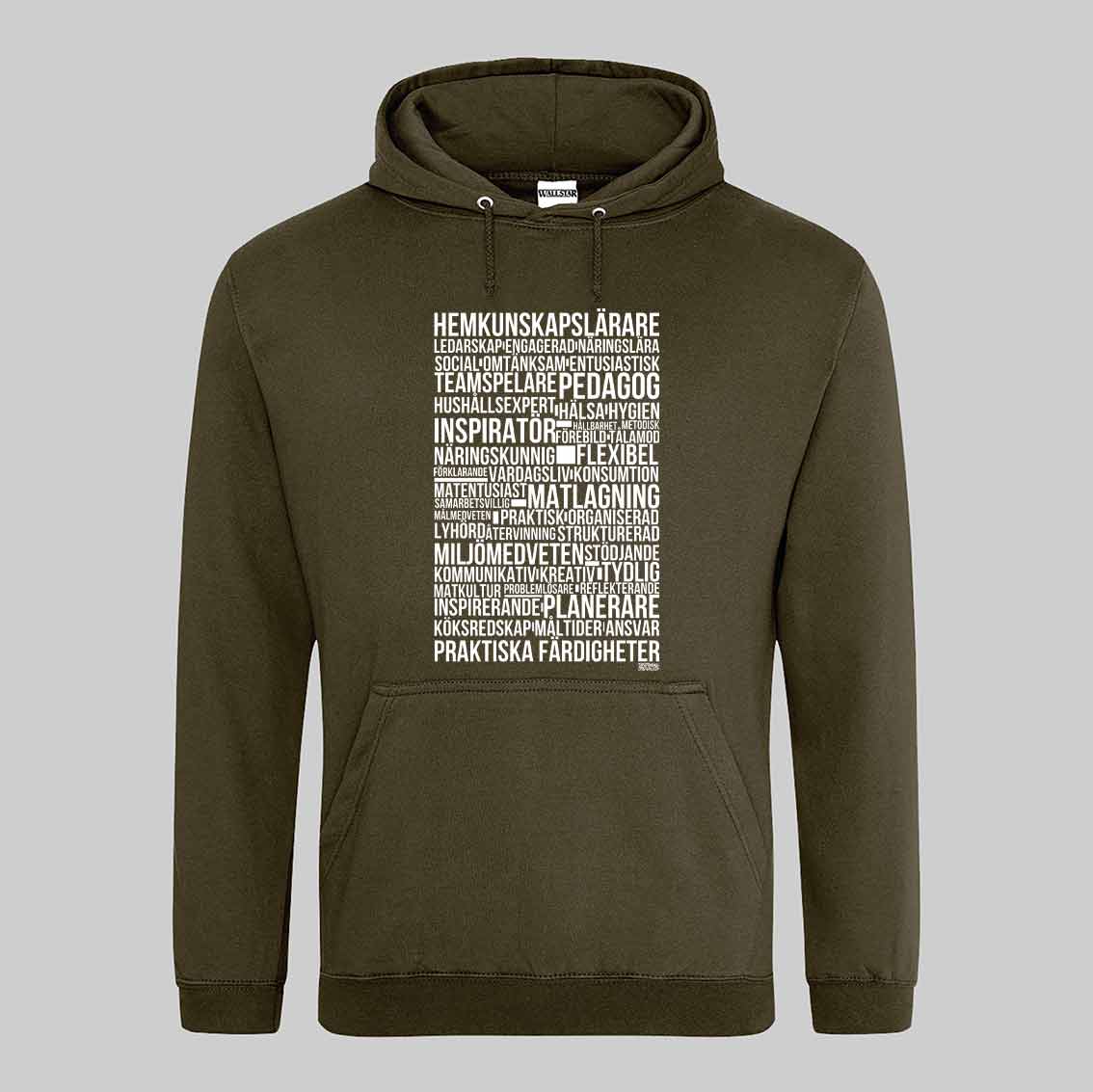 Hemkunskapslärare Text Hoodie