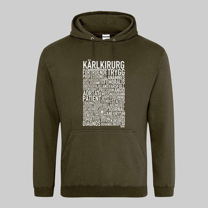 Kärlkirurg Text Hoodie