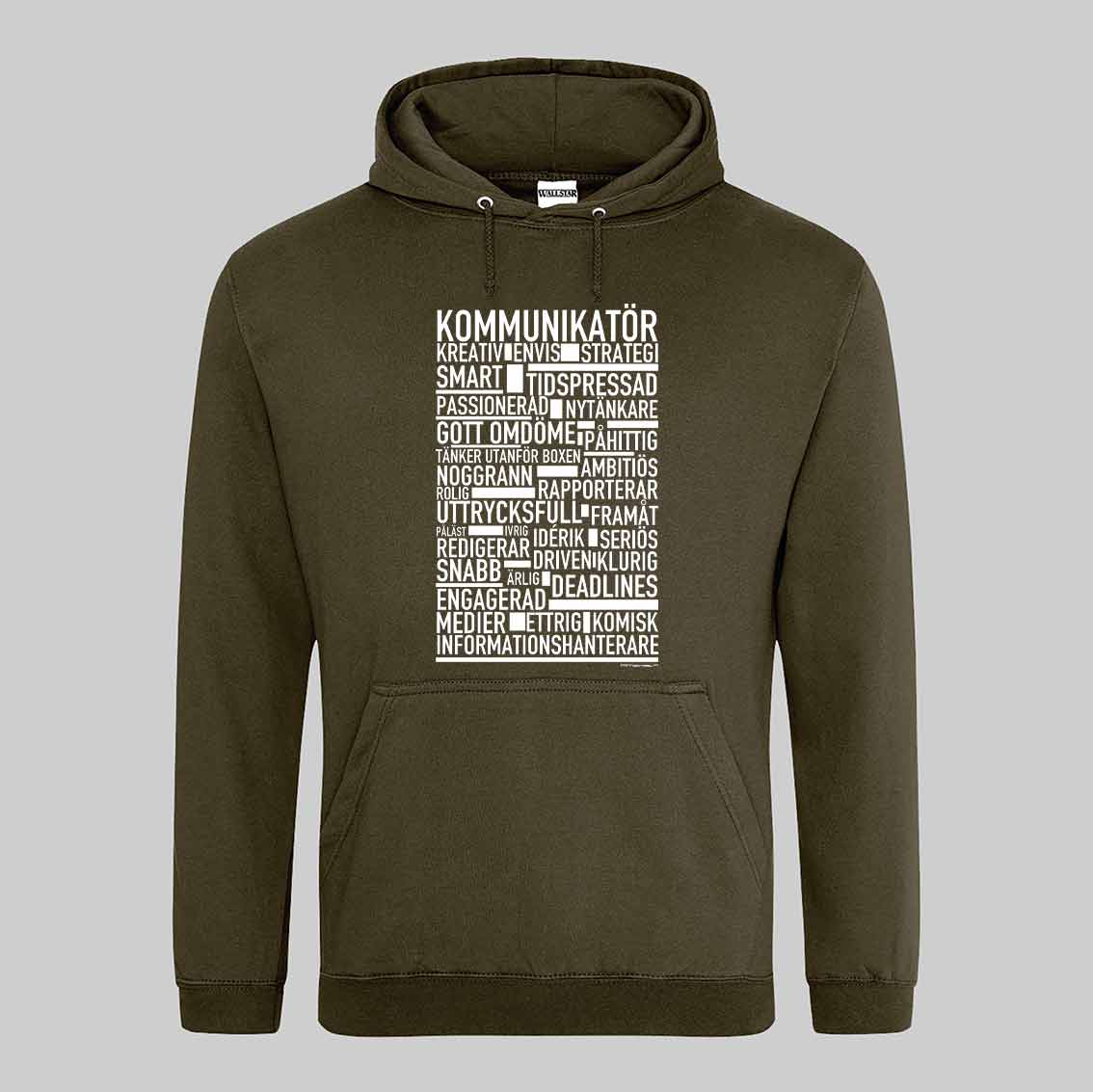 Kommunikatör Text Hoodie
