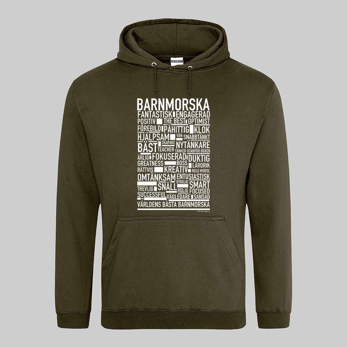 Barnmorska Text Hoodie