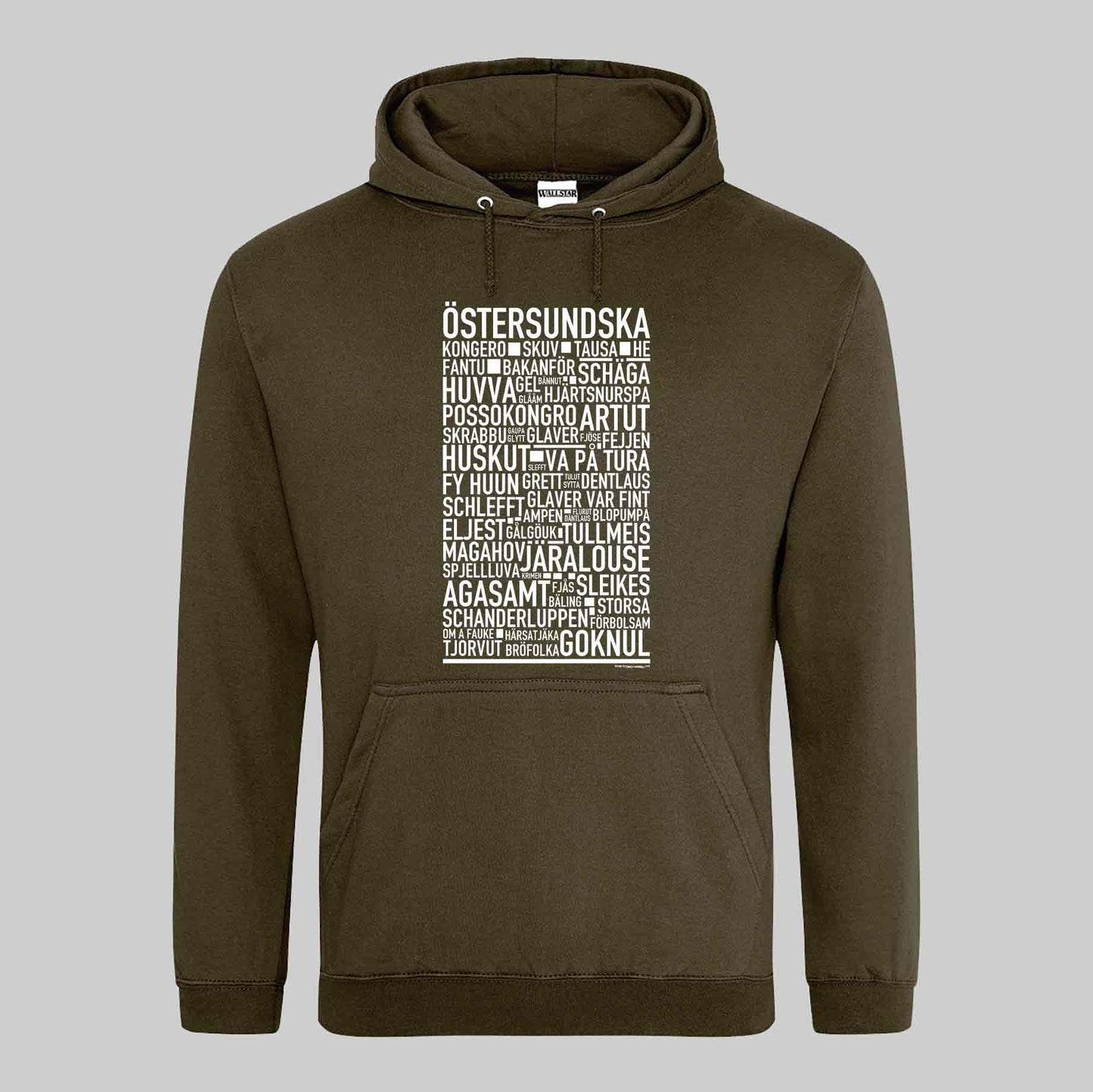 Östersundska Dialekt Text Hoodie