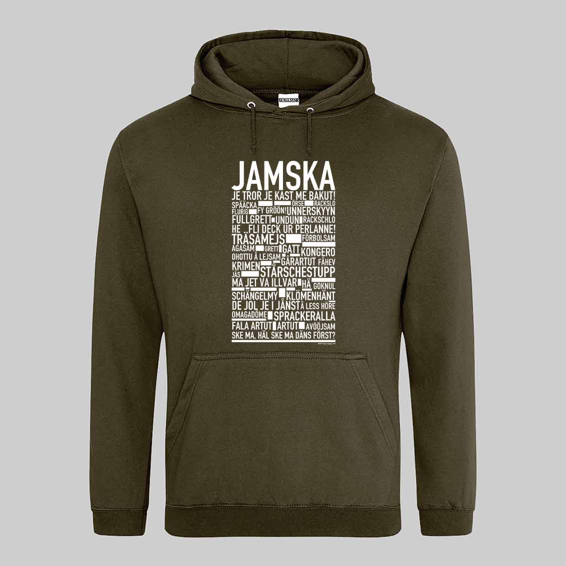 Jamska Dialekt Text Hoodie