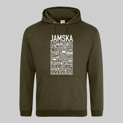 Jamska Dialekt Text Hoodie
