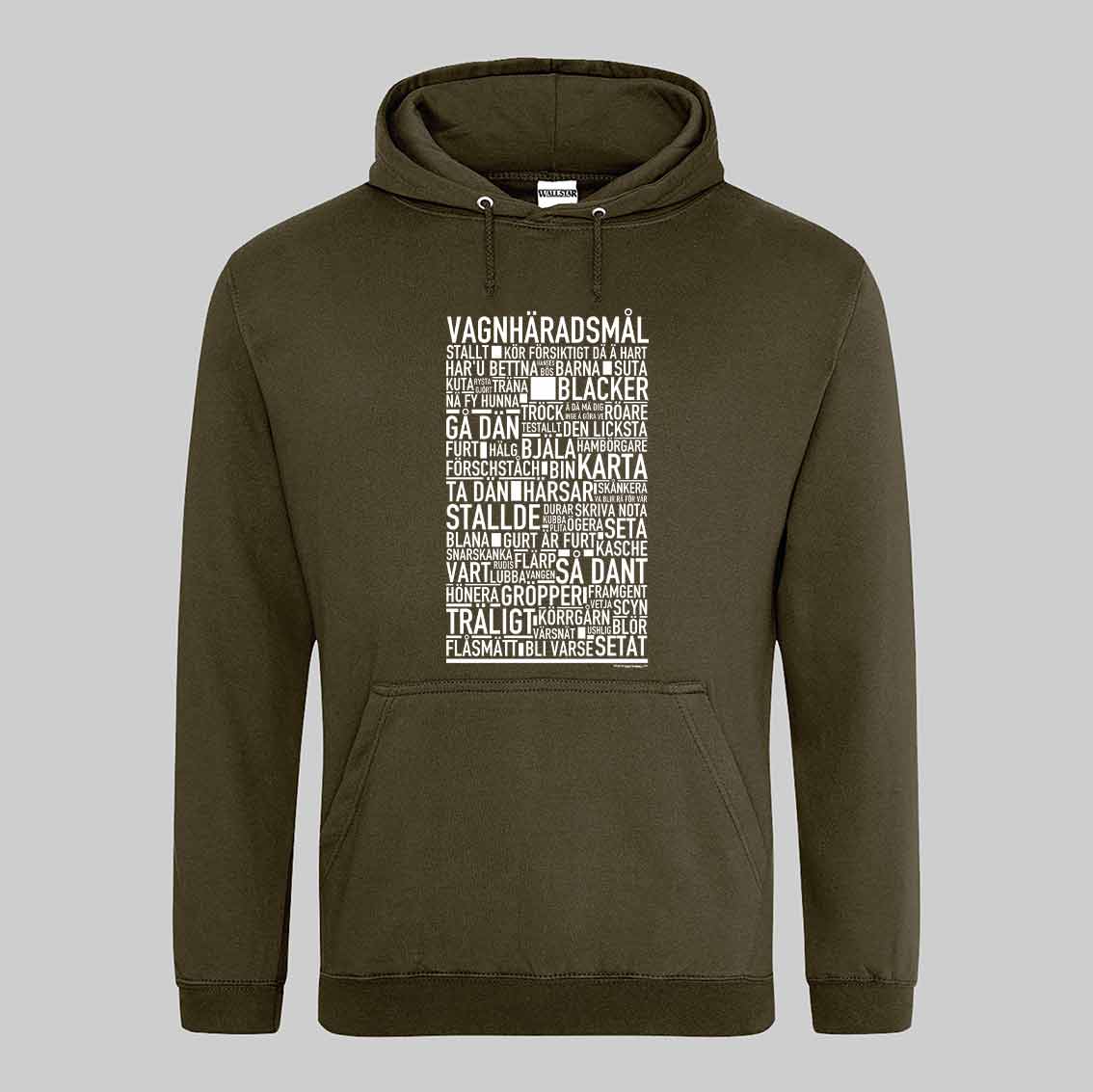 Vagnhäradsmål Dialekt Text Hoodie