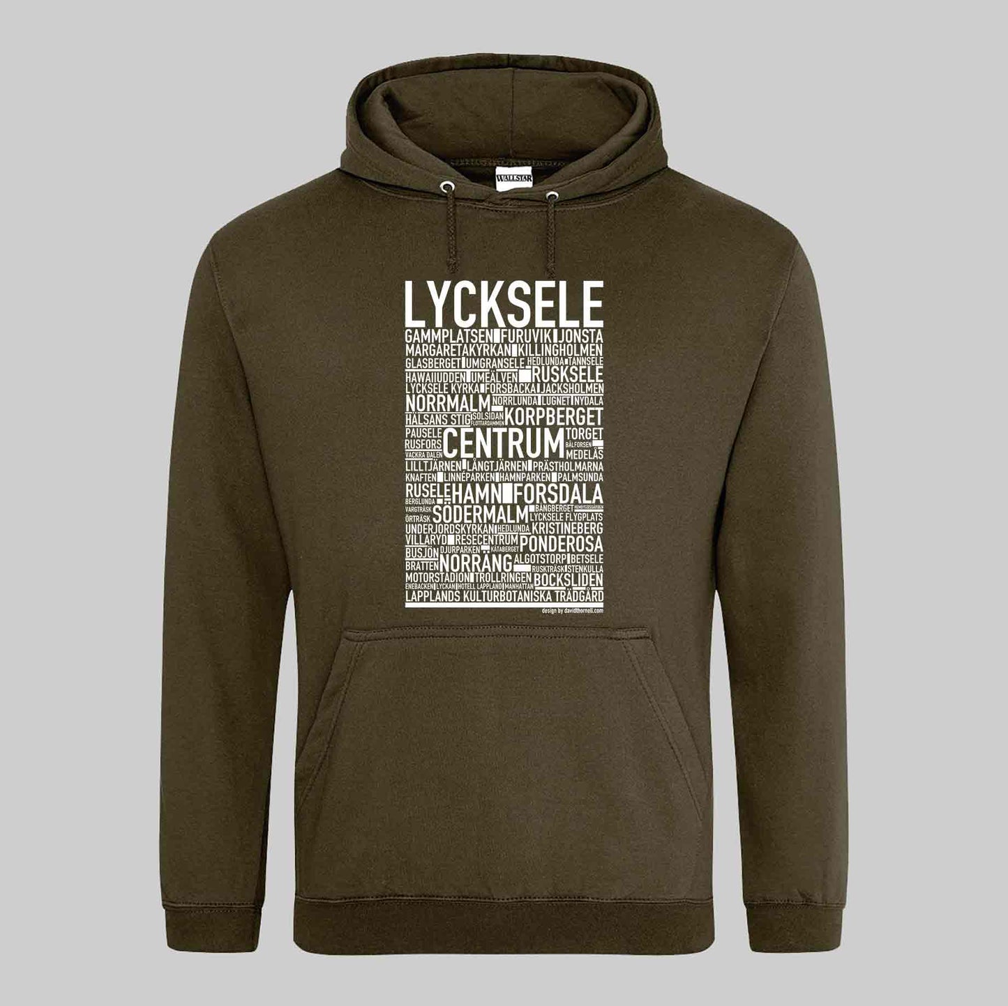 Lycksele Text Hoodie