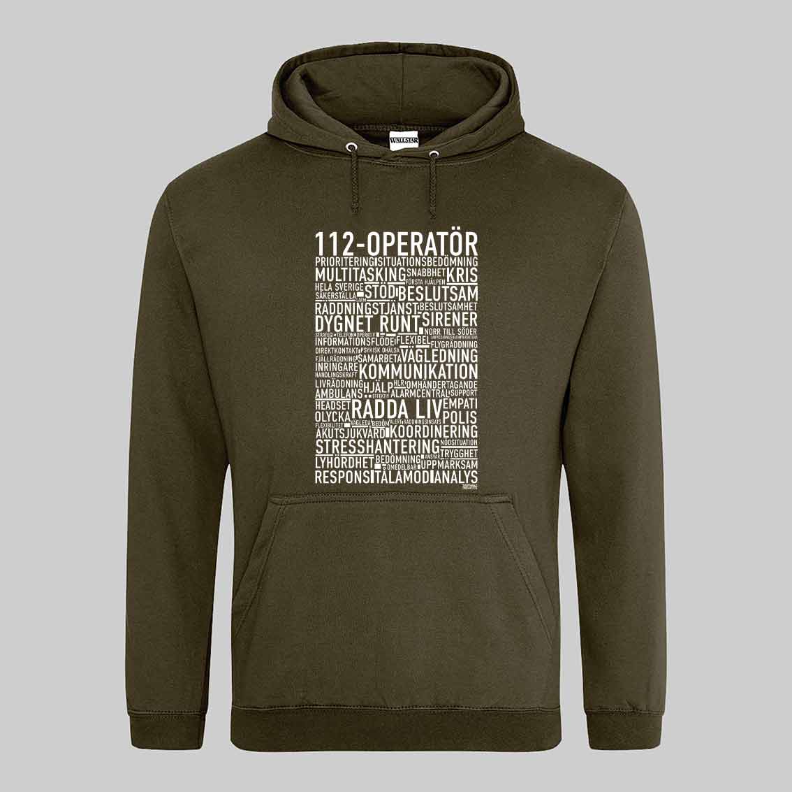 112-Operatör Text Hoodie