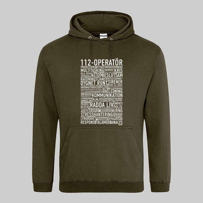 112-Operatör Text Hoodie