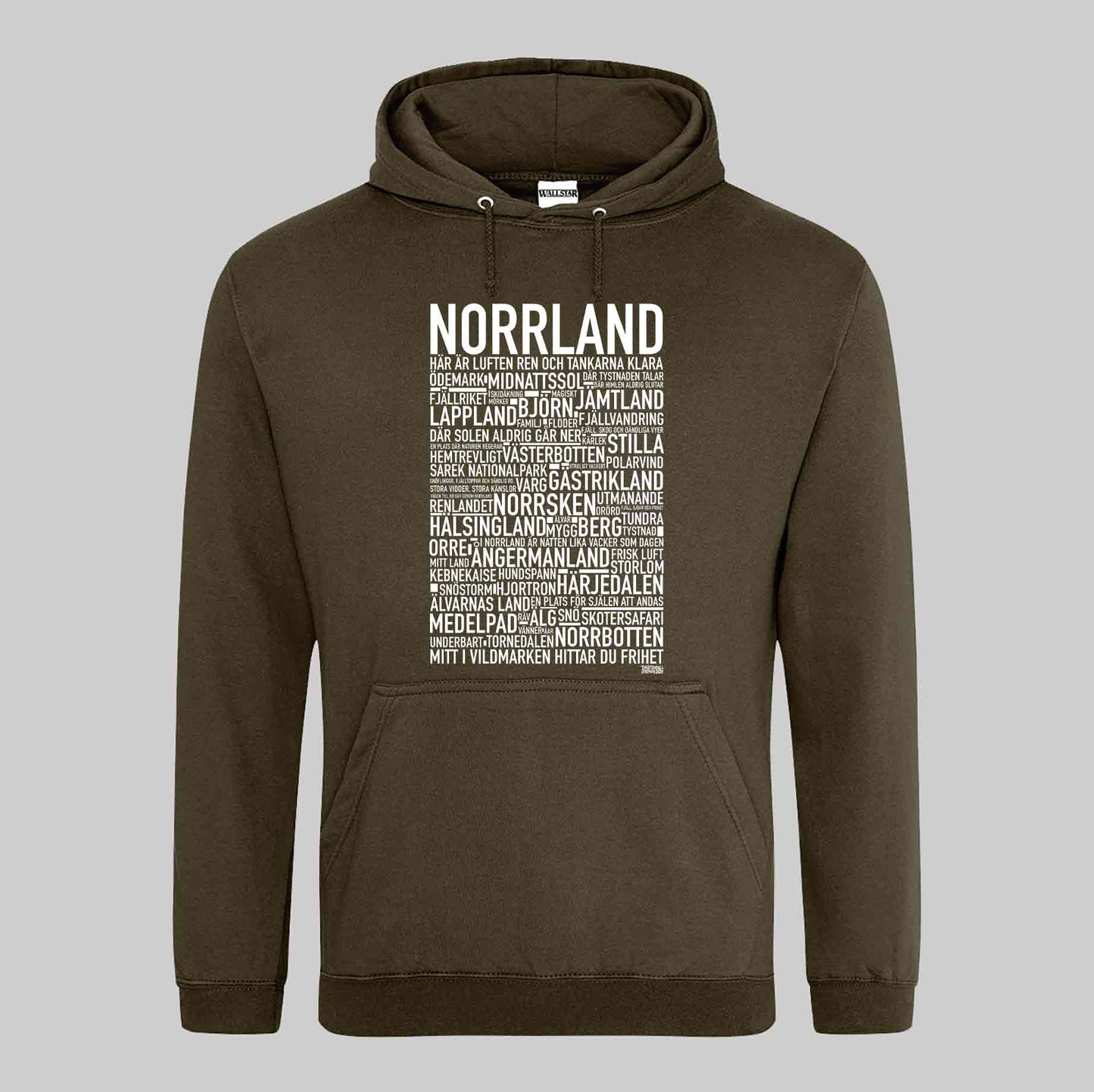Älskade Norrland 2025 Text Hoodie