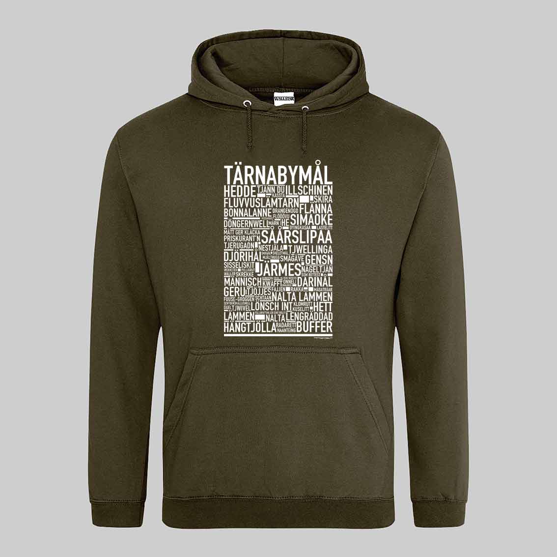 Tärnabymål Dialekt Text Hoodie