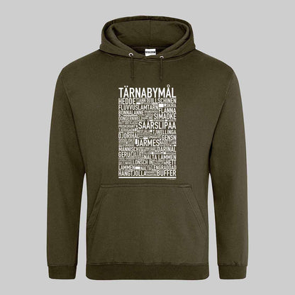 Tärnabymål Dialekt Text Hoodie