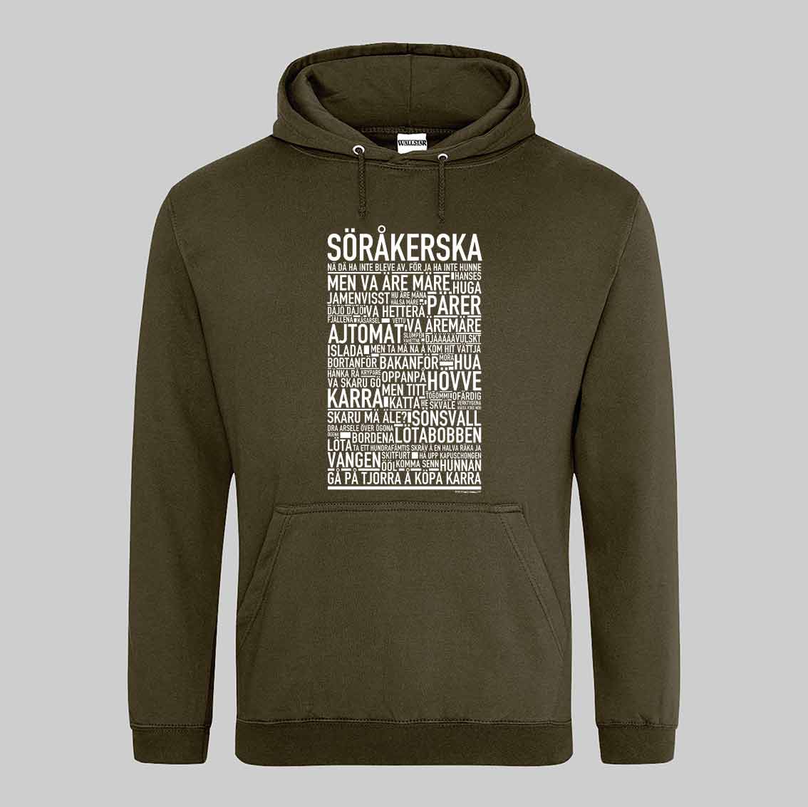 Söråkerska Dialekt Text Hoodie