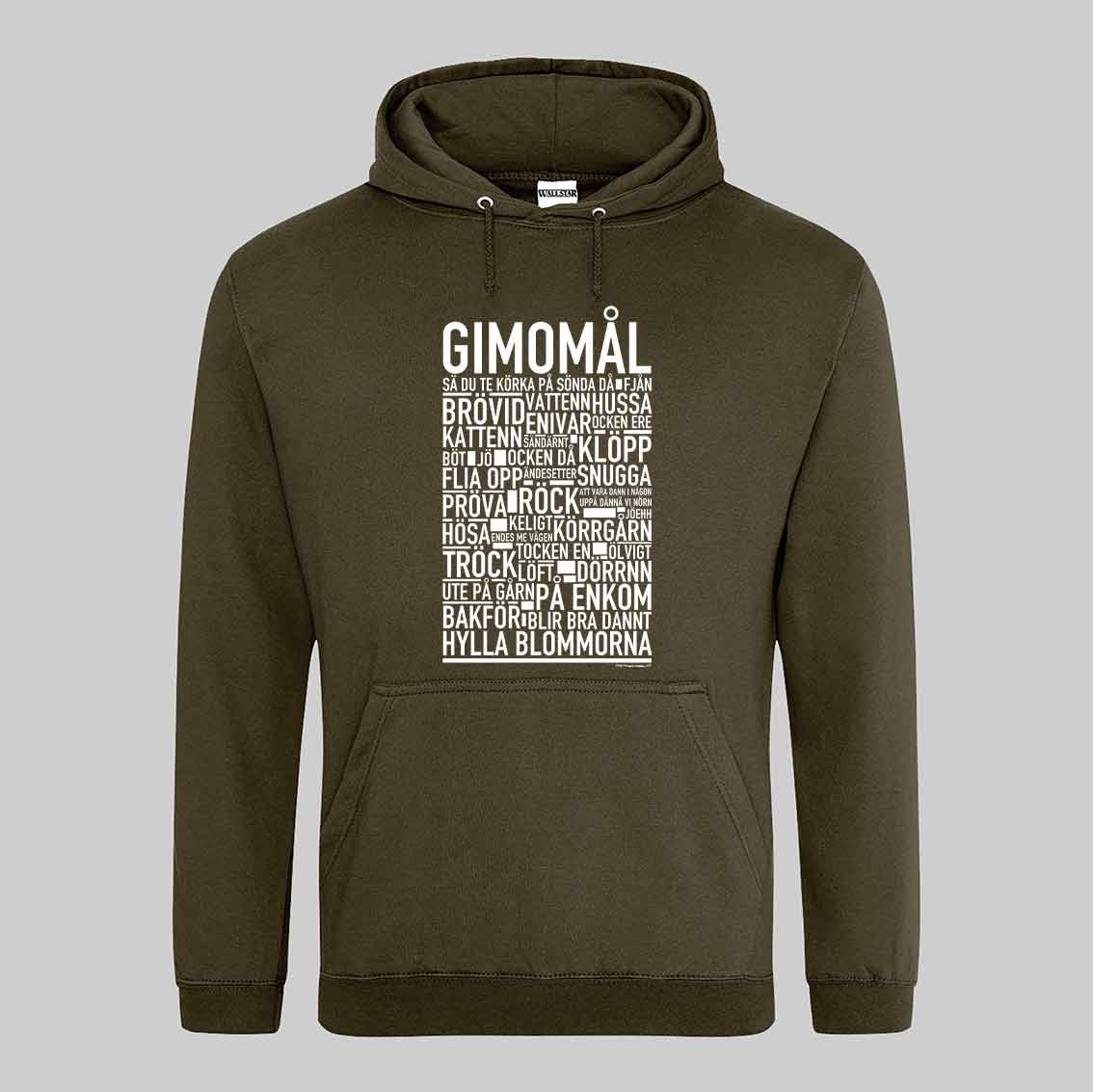Gimomål Dialekt Text Hoodie