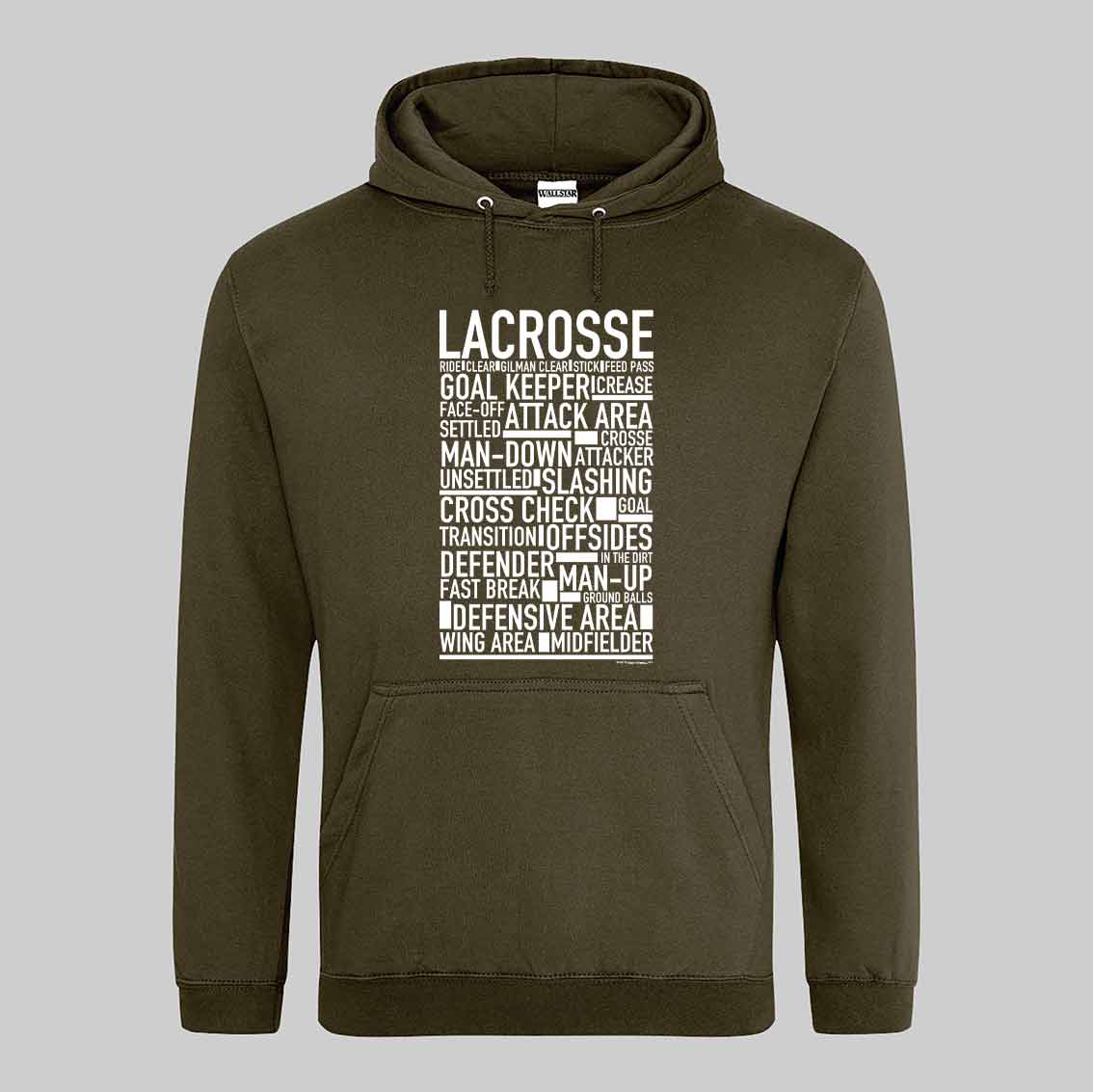Lacrosse Text Hoodie