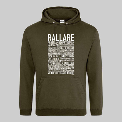 Rallare 2025 Text Hoodie