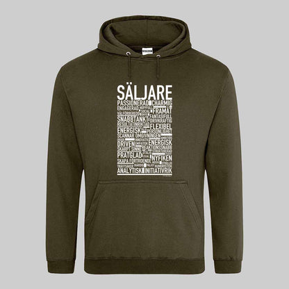 Säljare Text Hoodie