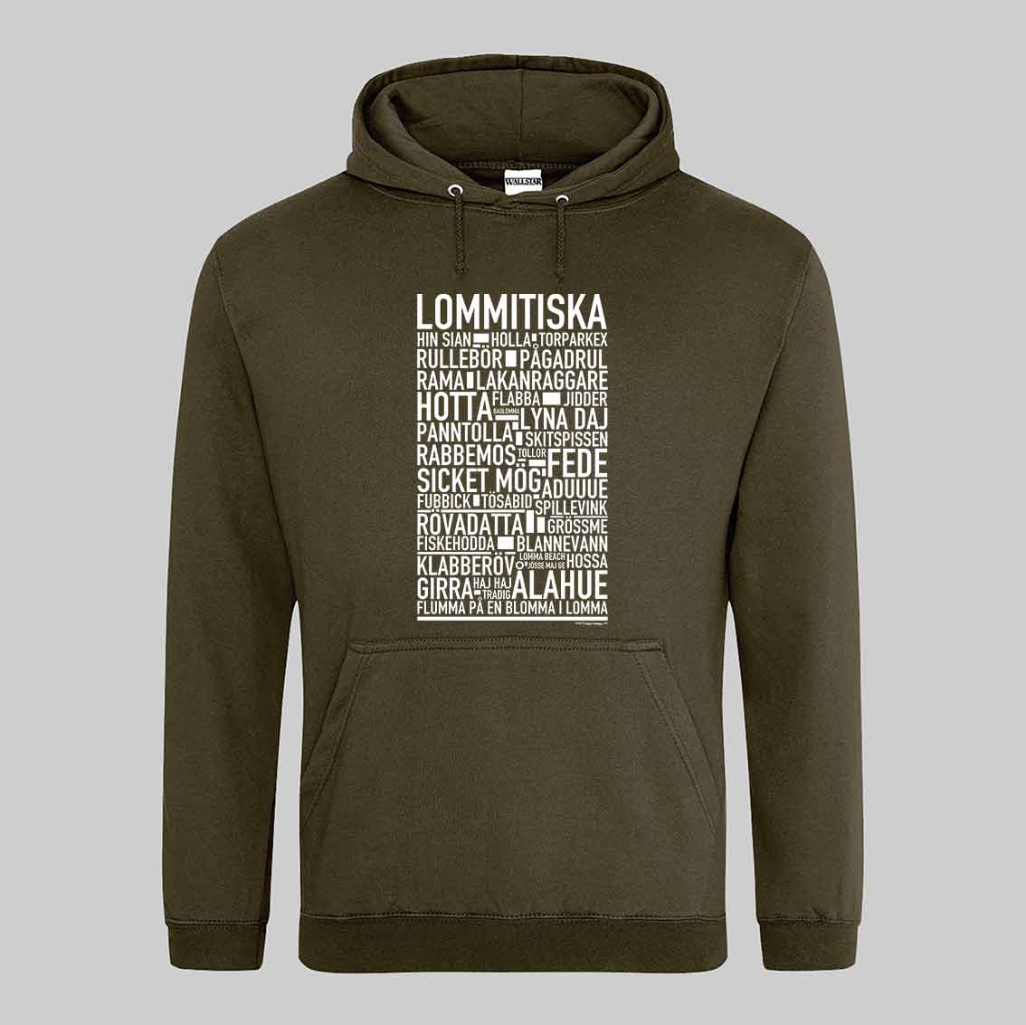 Lommitiska V2 Dialekt Text Hoodie