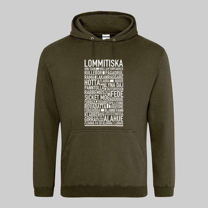 Lommitiska V2 Dialekt Text Hoodie