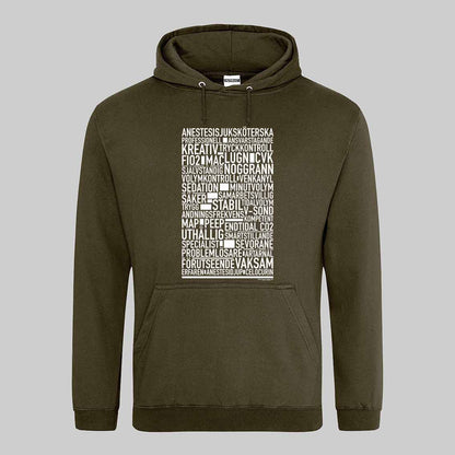 Anestesisjuksköterska Text Hoodie