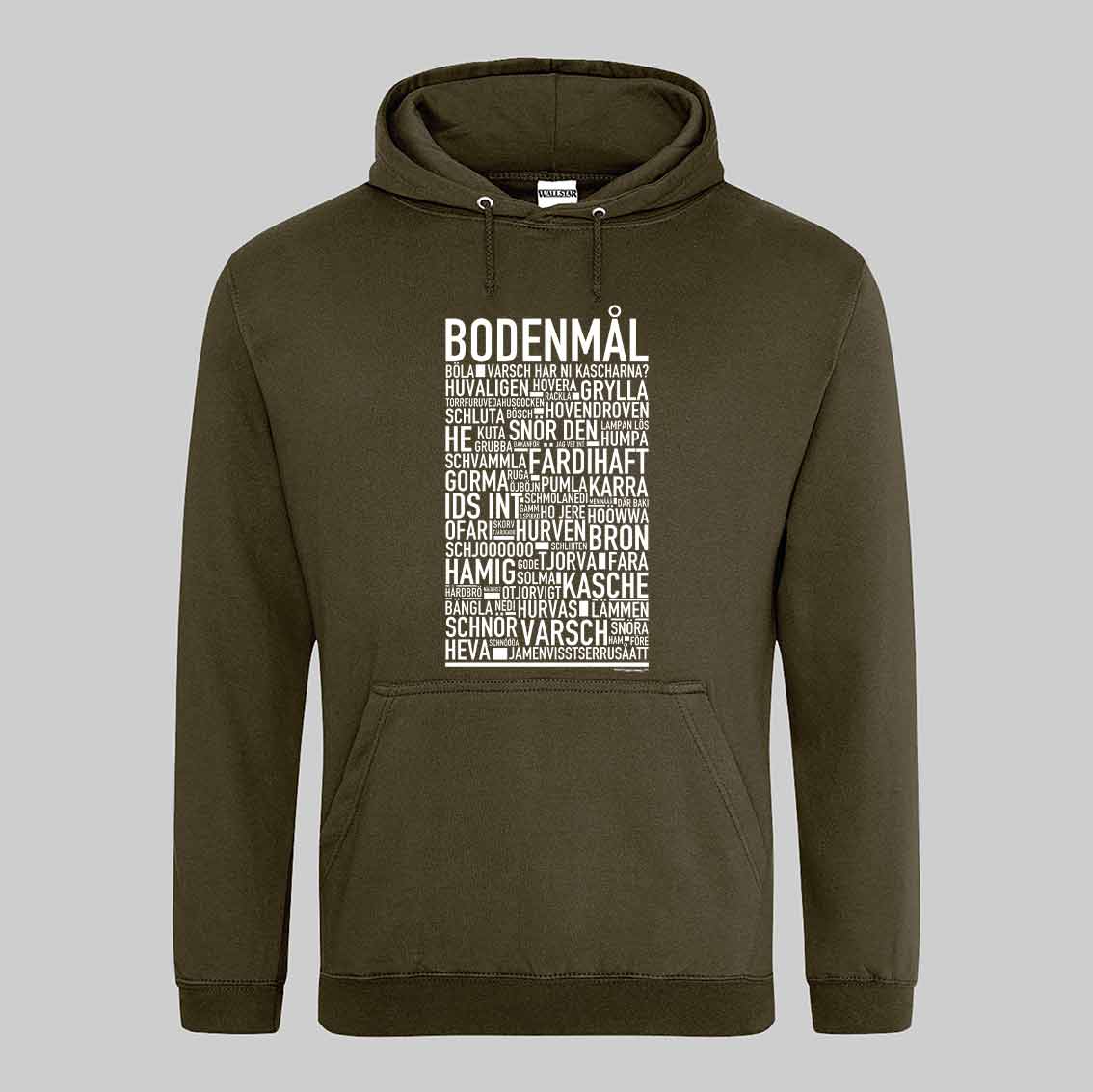 Bodenmål Dialekt Text Hoodie