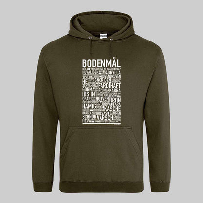 Bodenmål Dialekt Text Hoodie