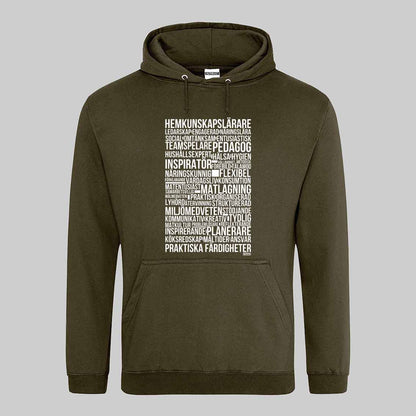 Hemkunskapslärare Text Hoodie