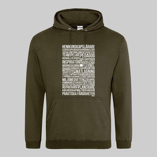 Hemkunskapslärare Text Hoodie