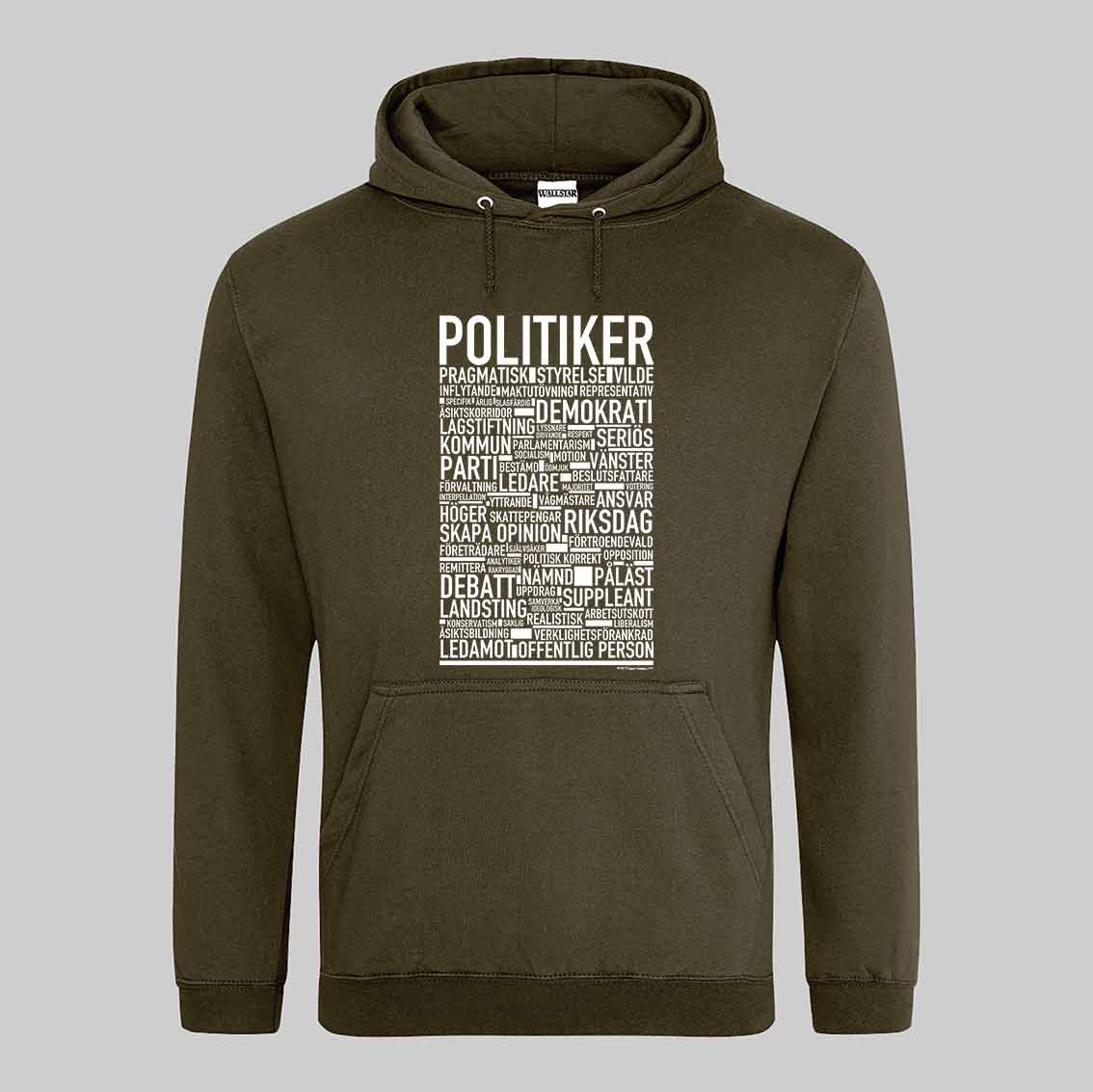 Politiker Text Hoodie