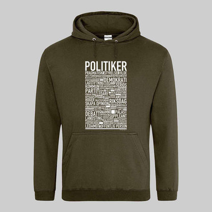 Politiker Text Hoodie