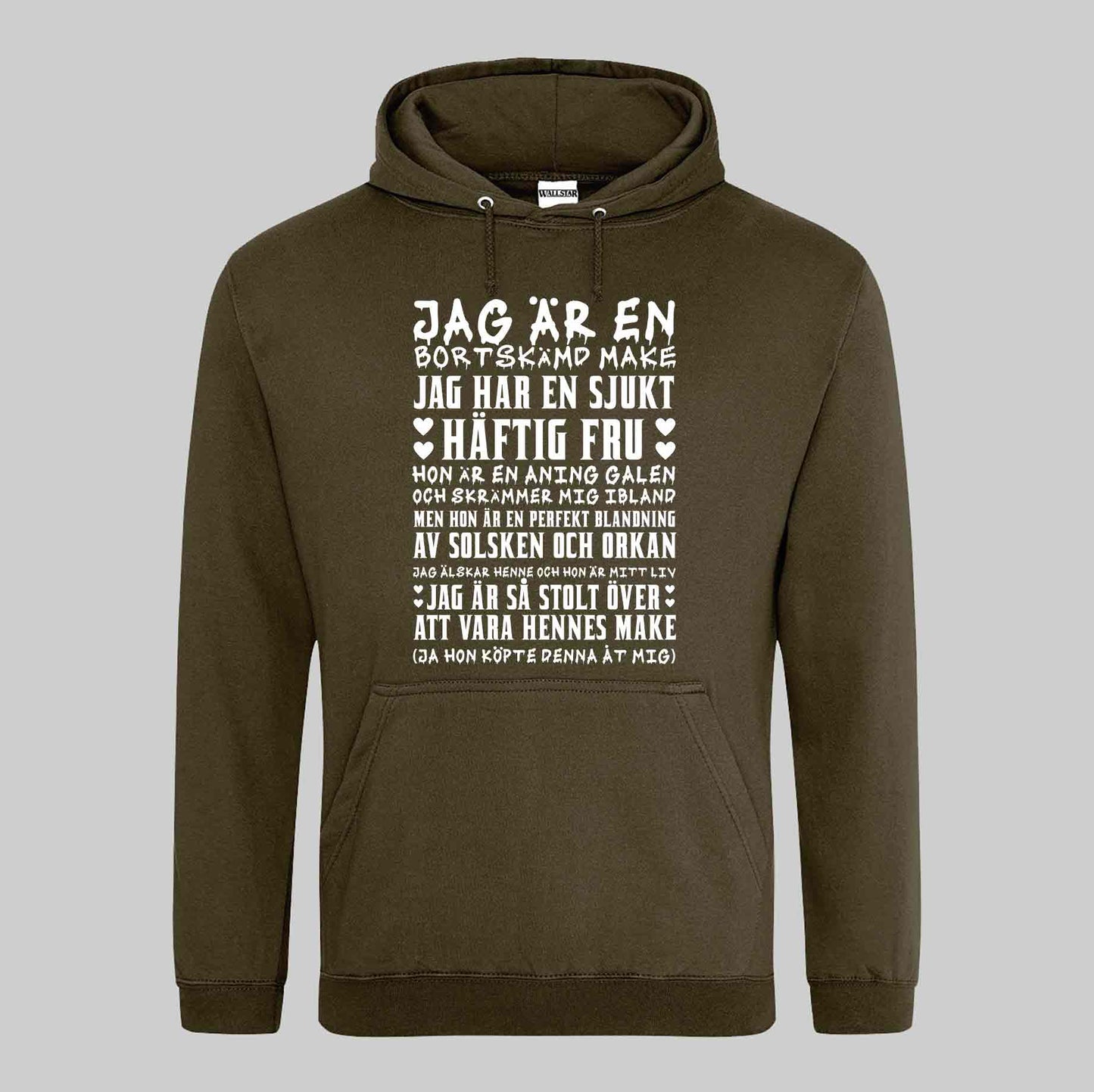 Bortskämd Make Text Hoodie