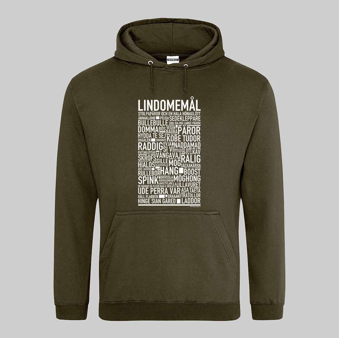 Lindomemål Dialekt Text Hoodie