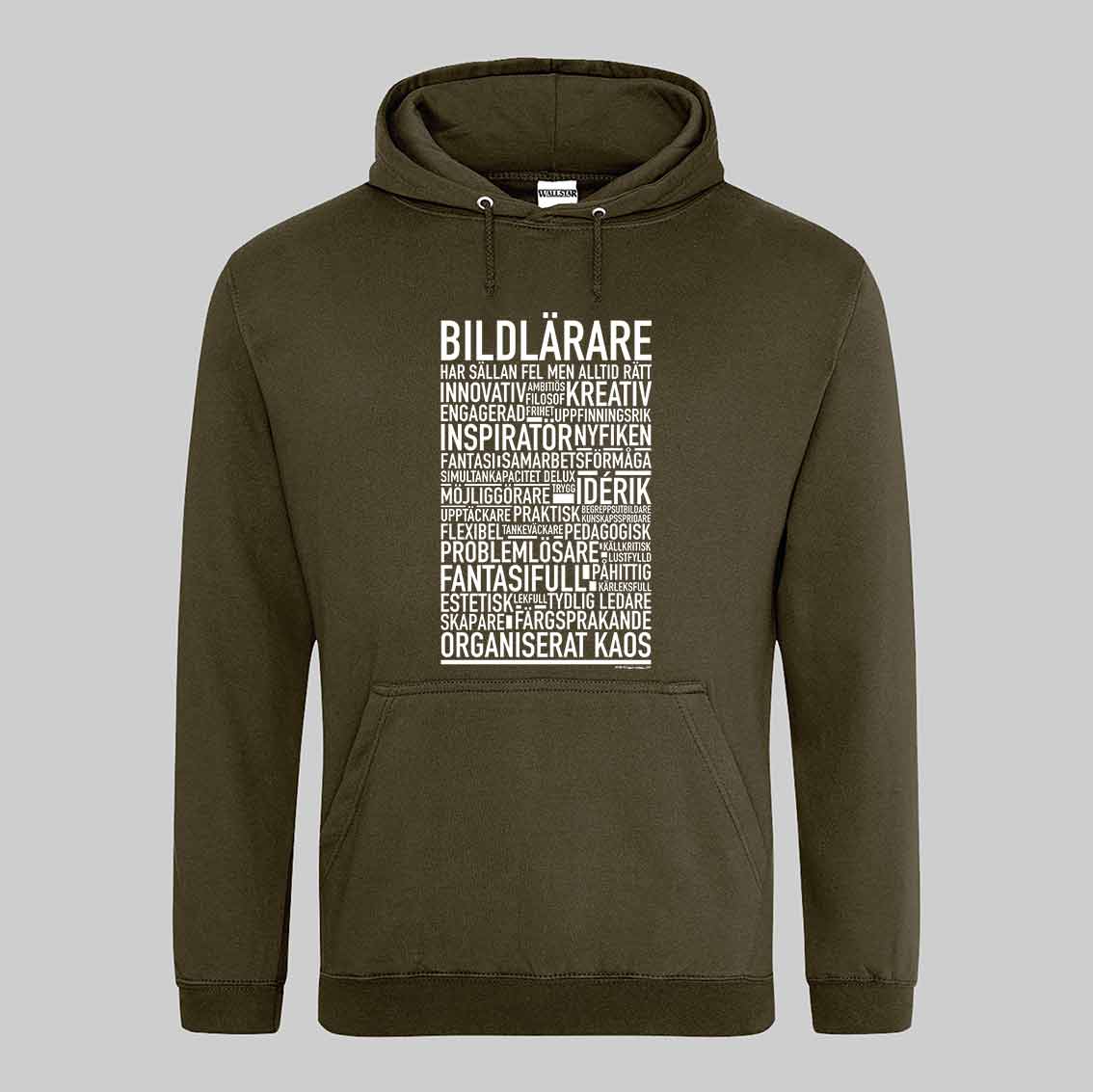 Bildlärare Text Hoodie