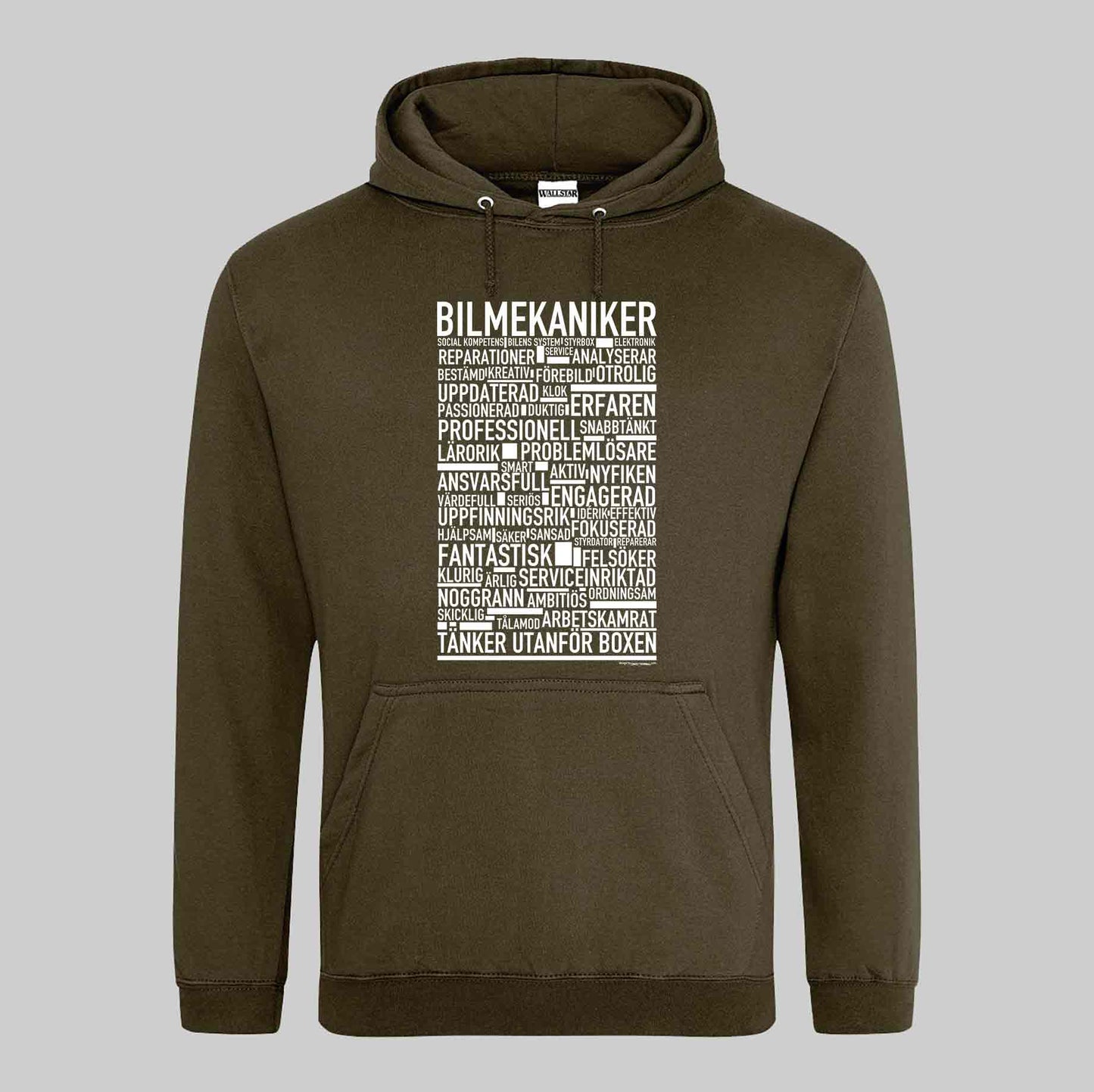 Bilmekaniker Text Hoodie